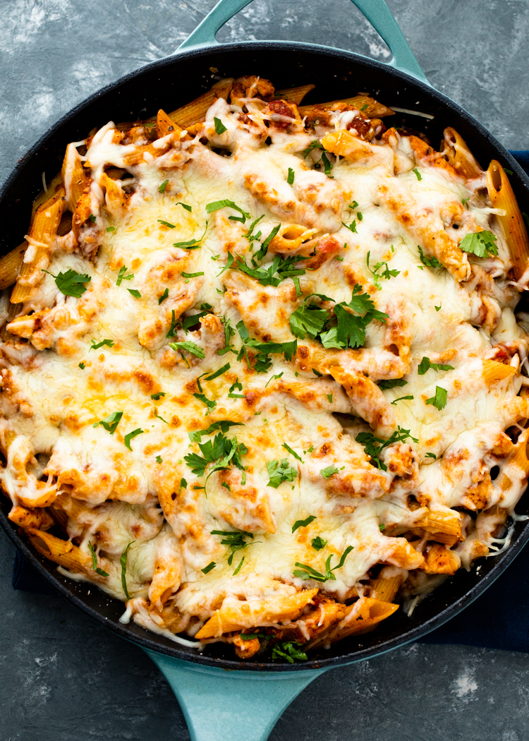 Quick and Easy 15 minute Chicken Pasta