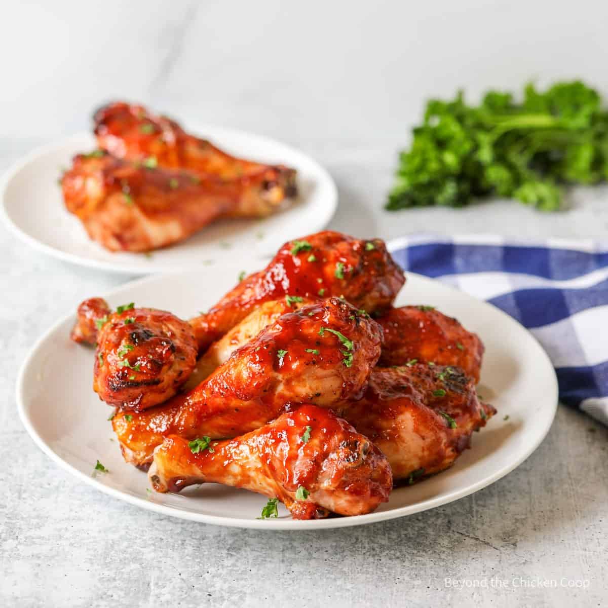 Baked BBQ Chicken Legs