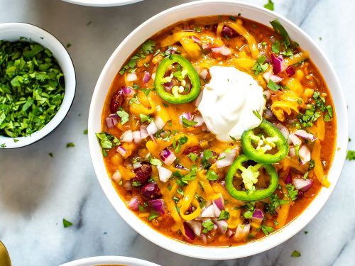 Slow-Cooker Turkey Chilli