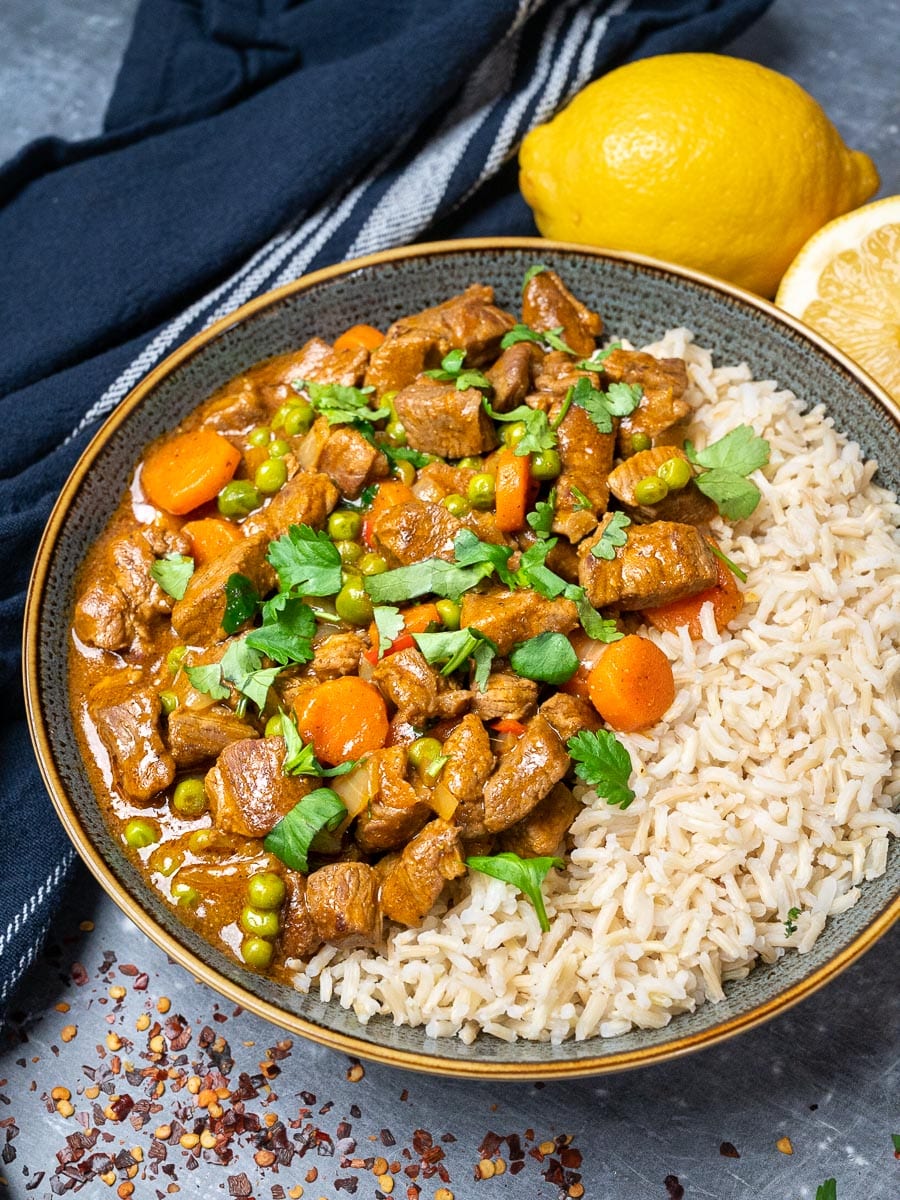 Easy Lamb Curry with Coconut Milk