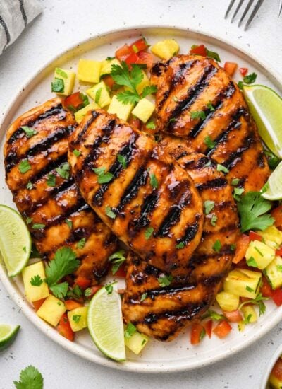 Grilled BBQ Chicken Breast
