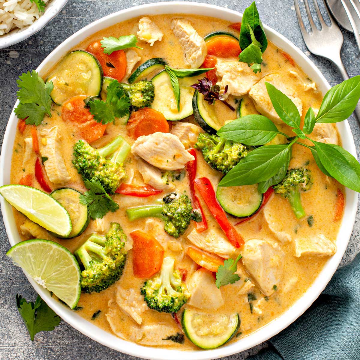 Thai Red Curry Chicken