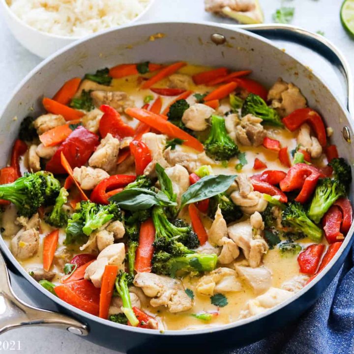 thai green chicken curry