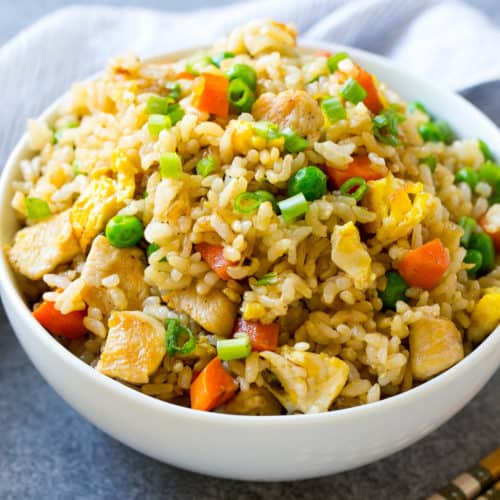 EASY CHICKEN FRIED RICE