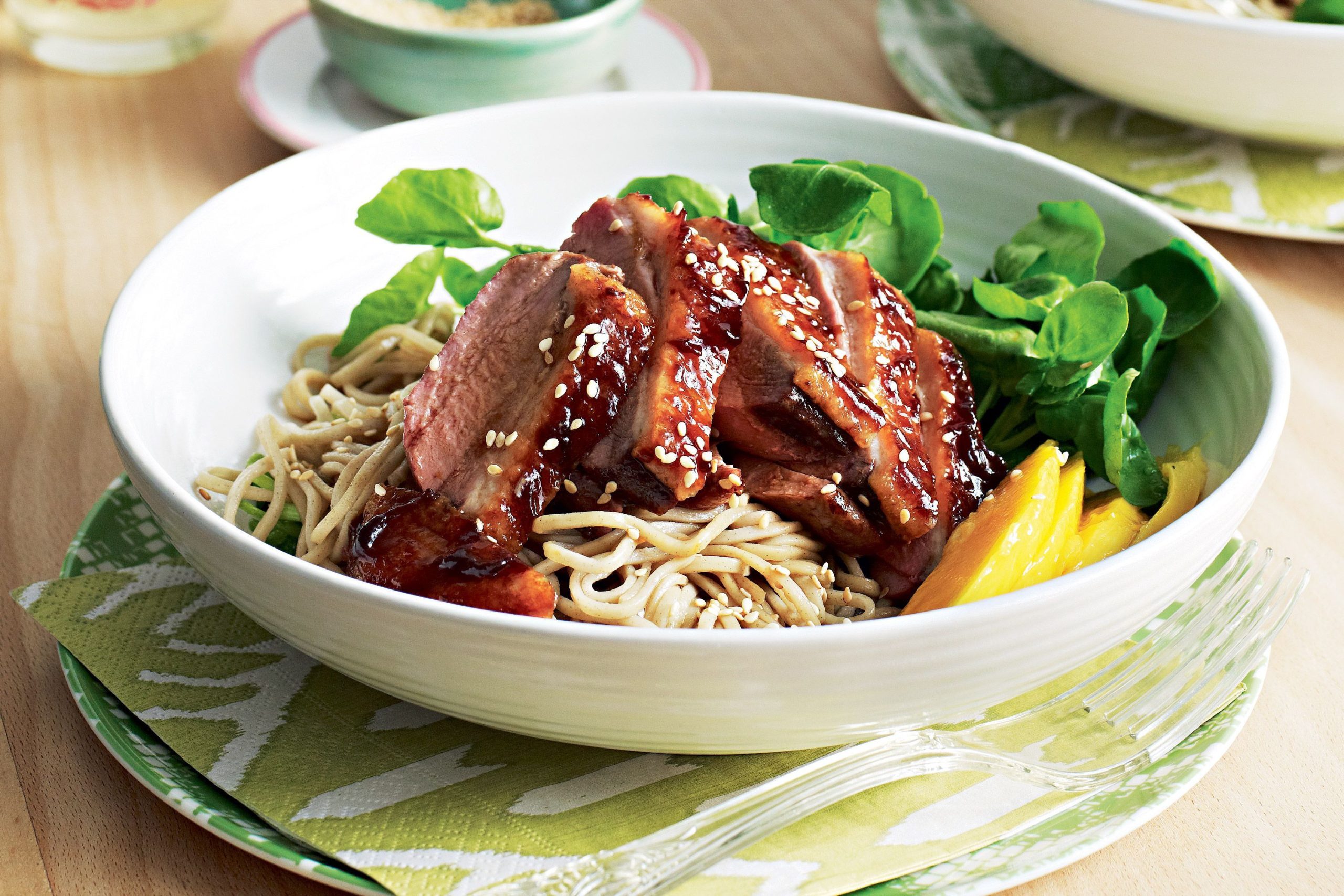 Five-spice duck noodles