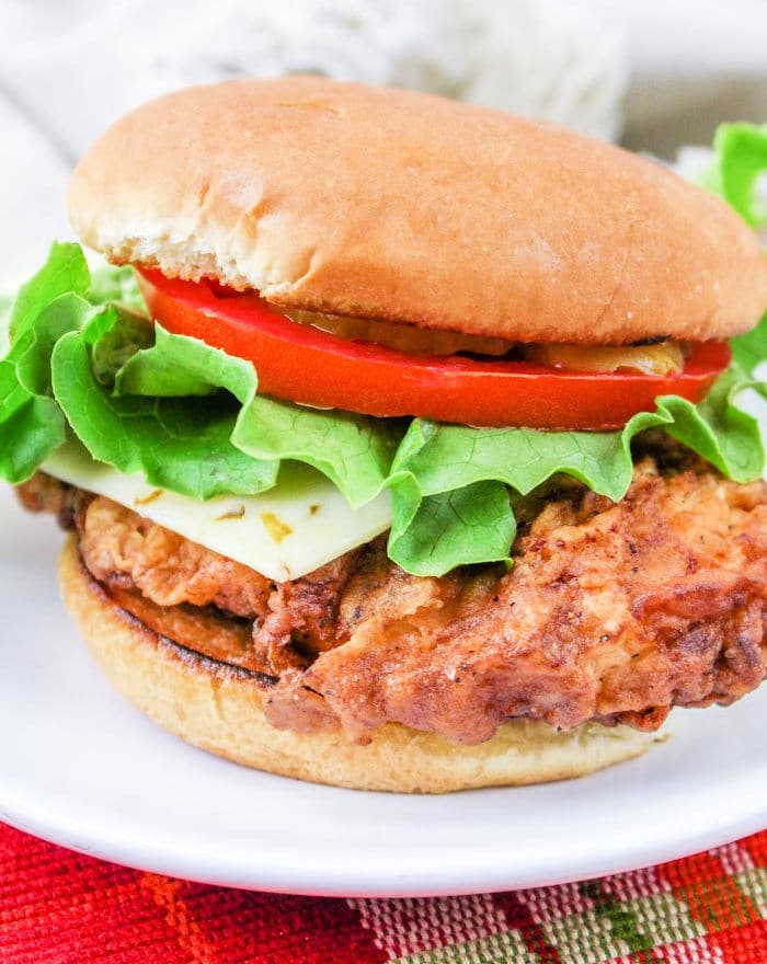 Copycat McDonalds Fried Chicken Sandwich