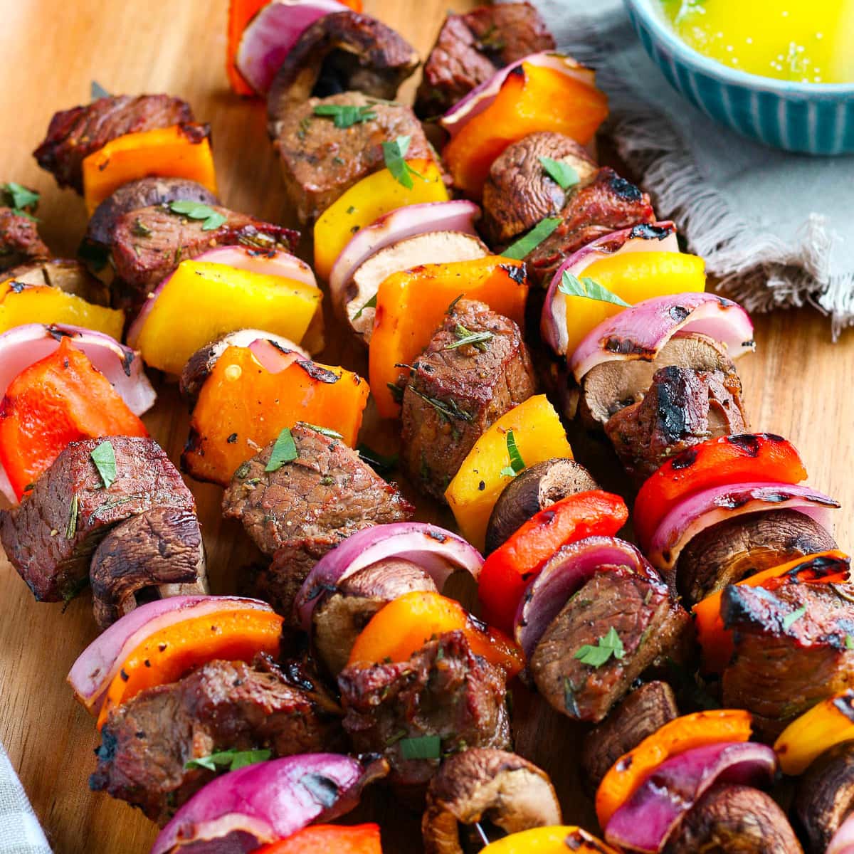 Grilled Steak Kabobs