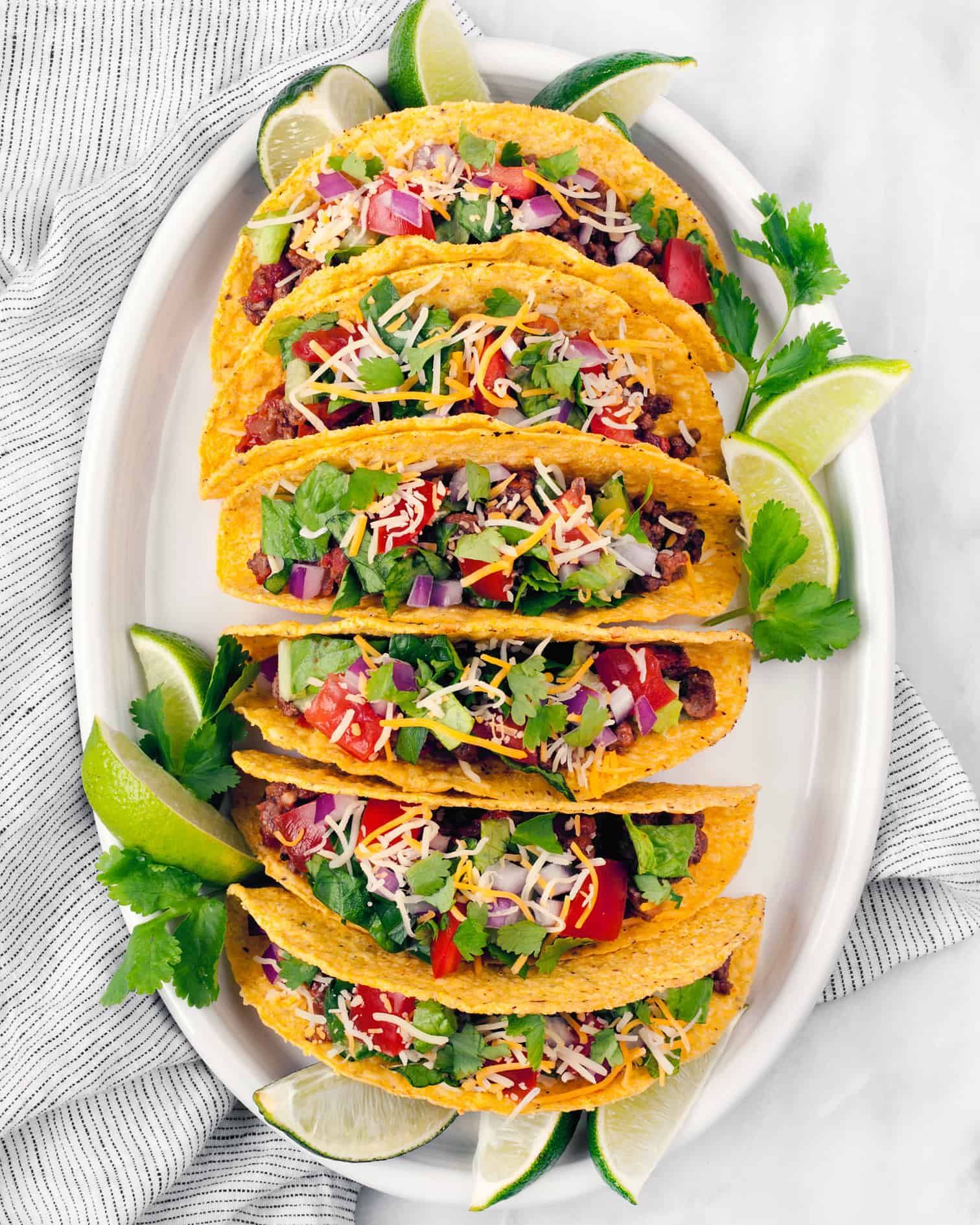 GROUND BEEF TACOS