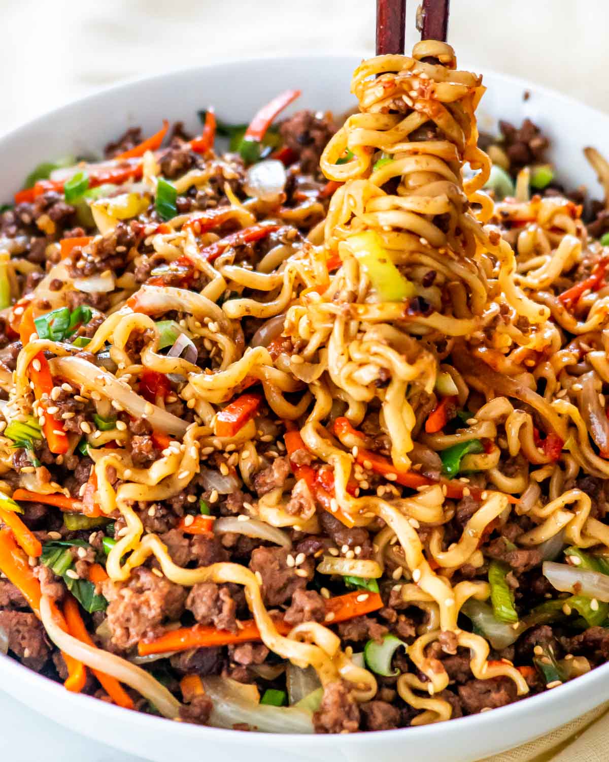 Hoisin Beef Noodles