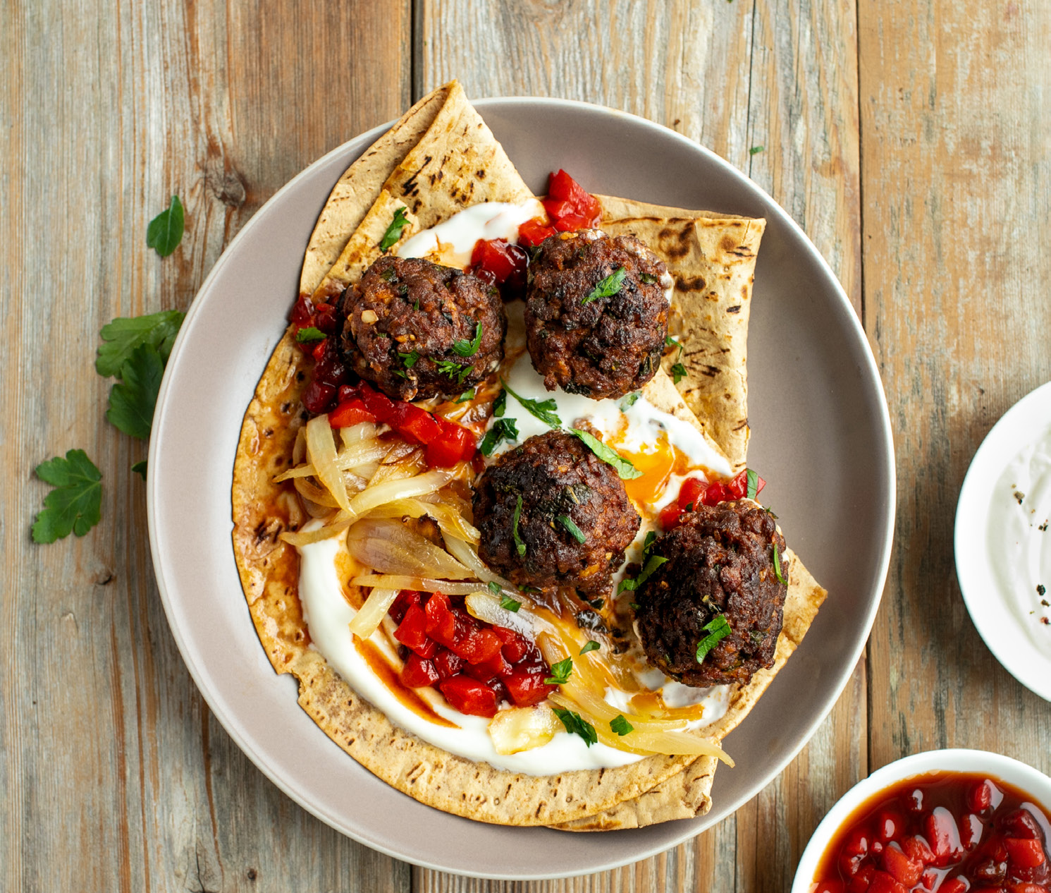 Mediterranean-Style Lamb Meatballs