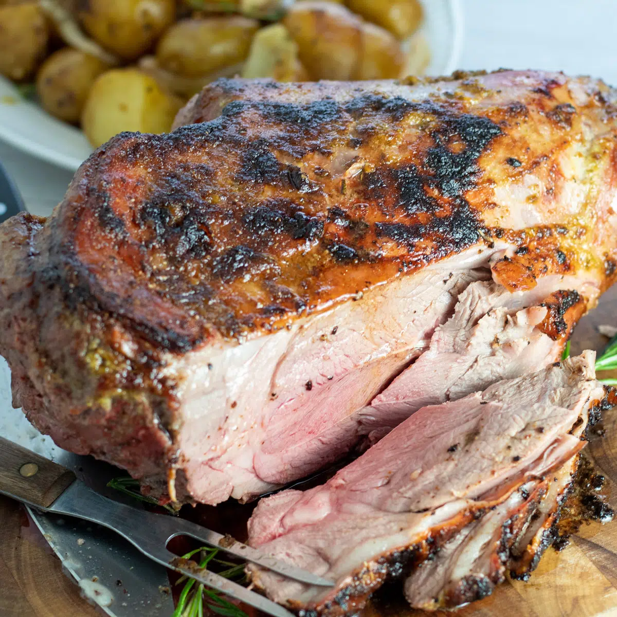 Slow roast ras el hanout lamb Recipe