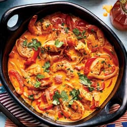 Carolina Fish, Shrimp, and Okra Stew with Black Rice