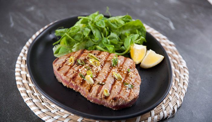 Marinated Tuna Steak