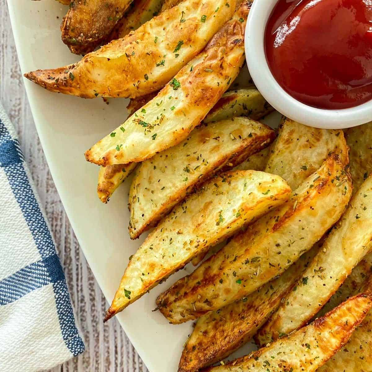 Air Fryer Potato Wedges