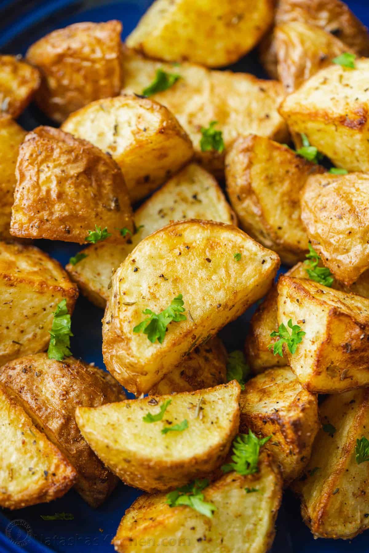 BEST AIR FRYER “ROASTED” POTATOES
