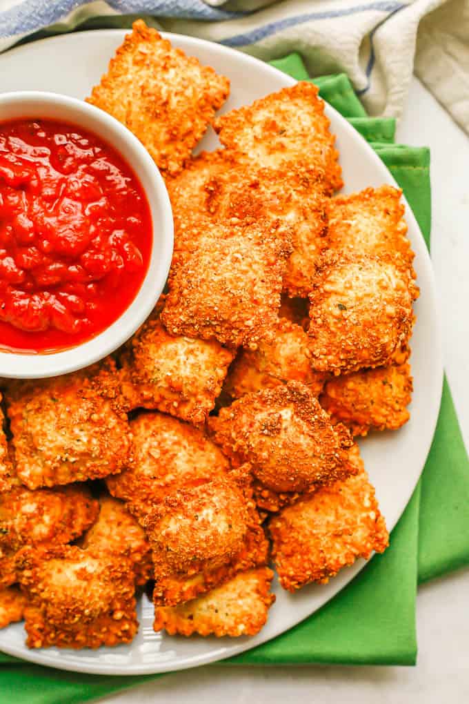 AIR FRYER FRIED RAVIOLI