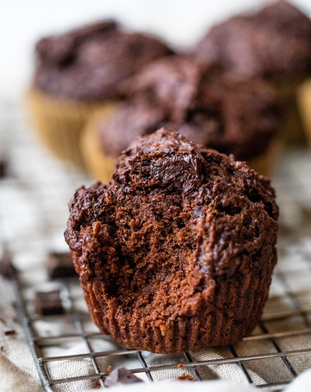 AIR FRYER CHOCOLATE MUFFINS