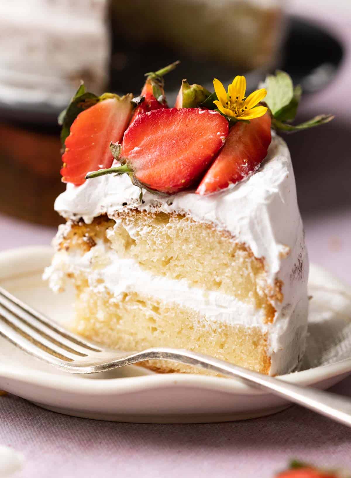 Air Fryer Eggless Vanilla Cake