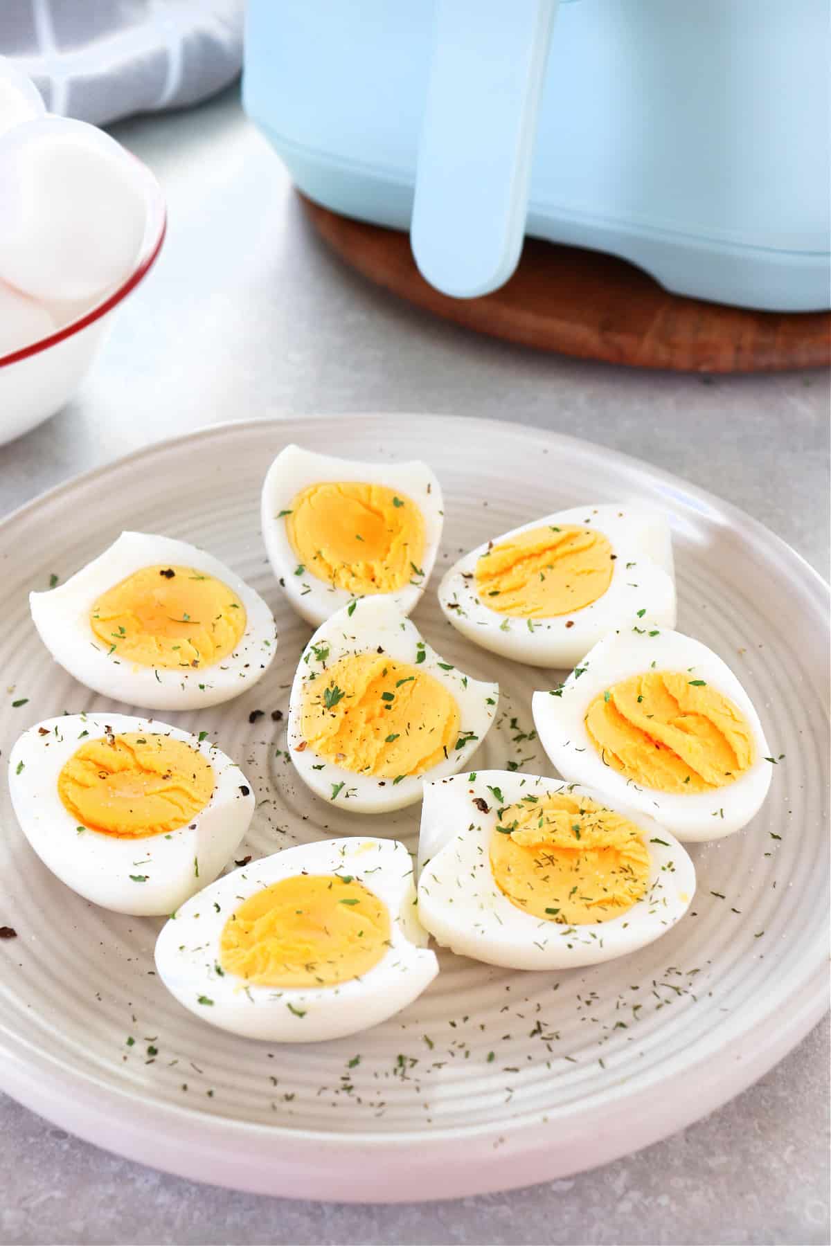 Air Fryer Hard Boiled Eggs