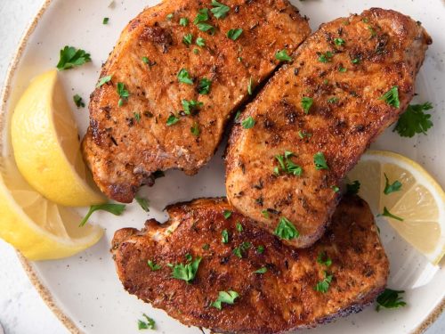 AIR FRYER PORK CHOPS