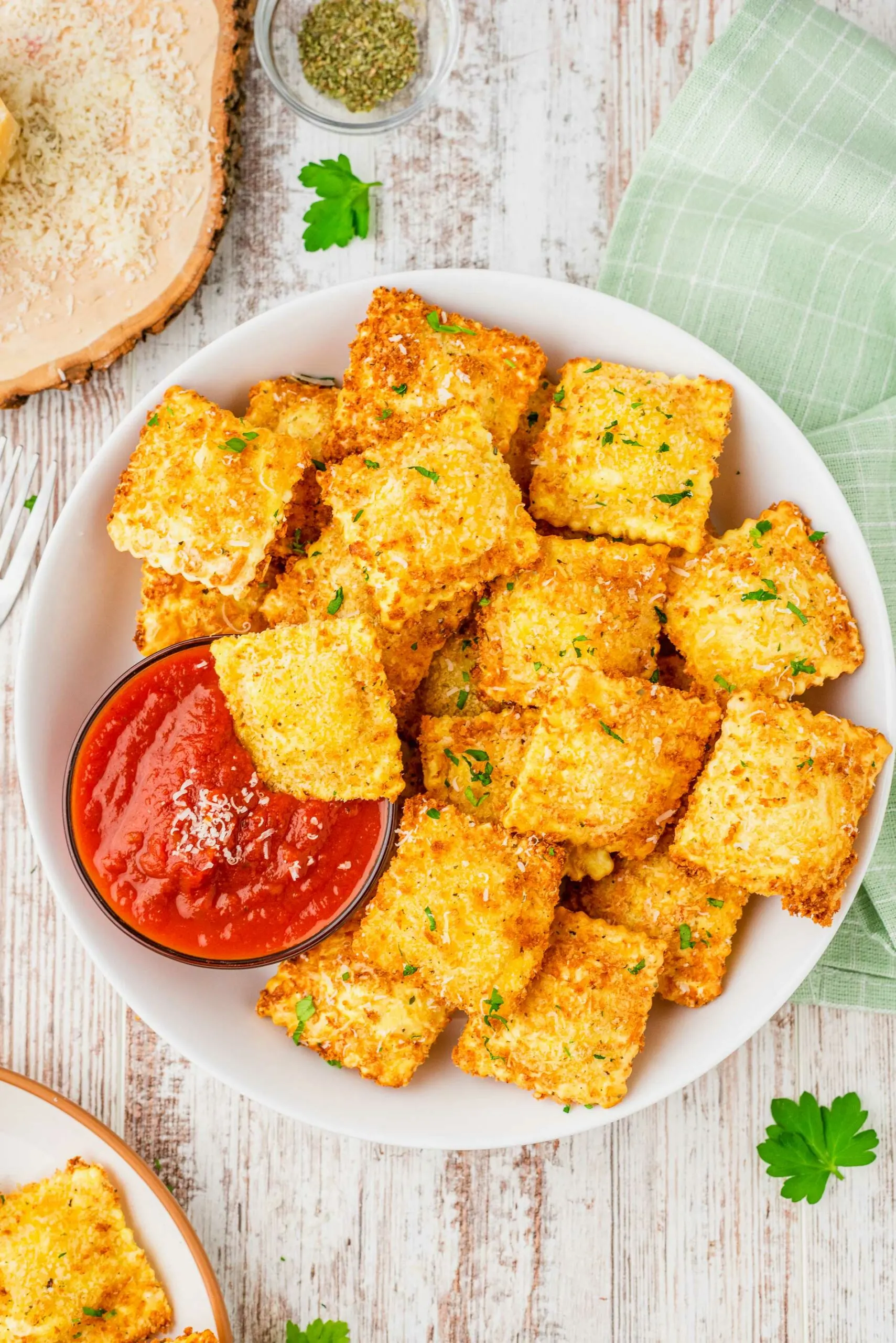 Crispy Air Fryer Ravioli