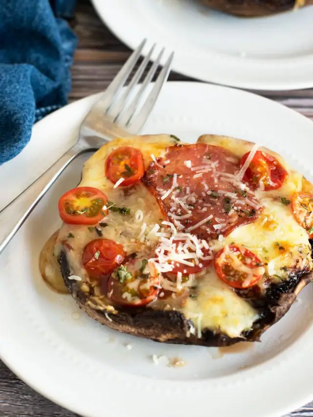 Air-Fryer Portobello Melts