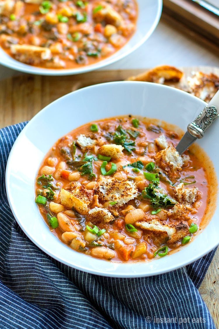 Instant Pot Pressure Cooker Sausage Soup