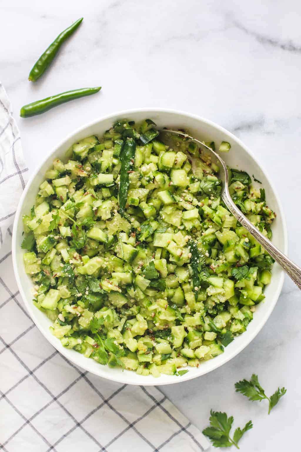 INDIAN CUCUMBER SALAD