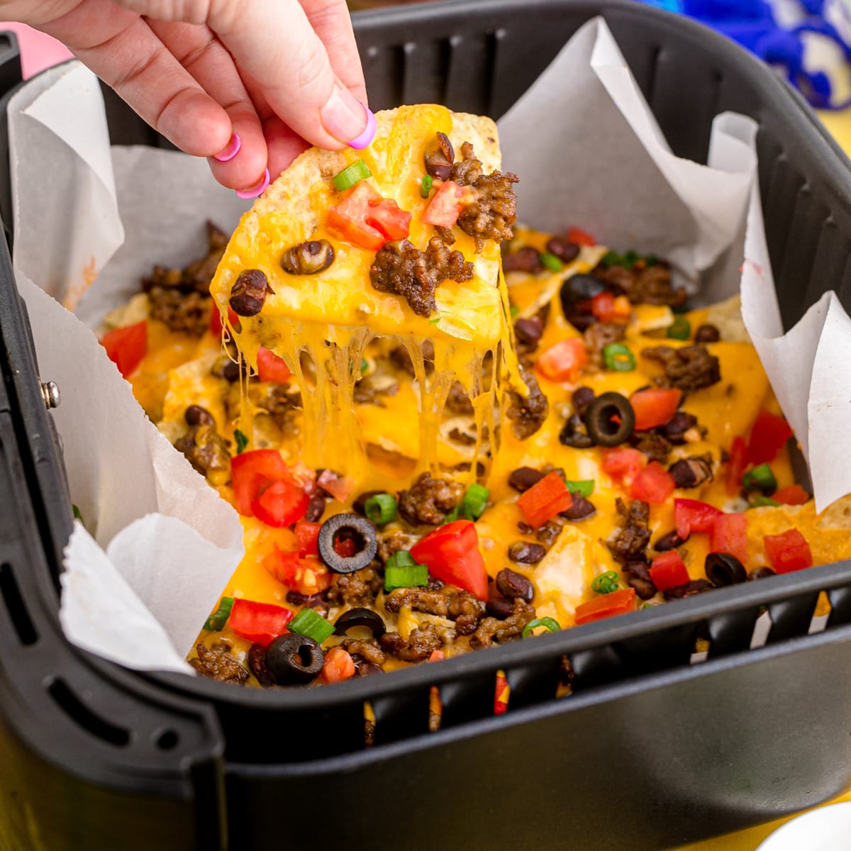 AIR FRYER NACHOS