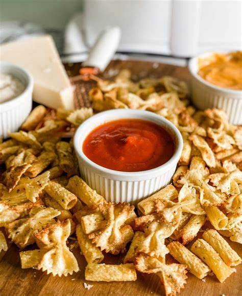 Air Fryer Pasta Chips