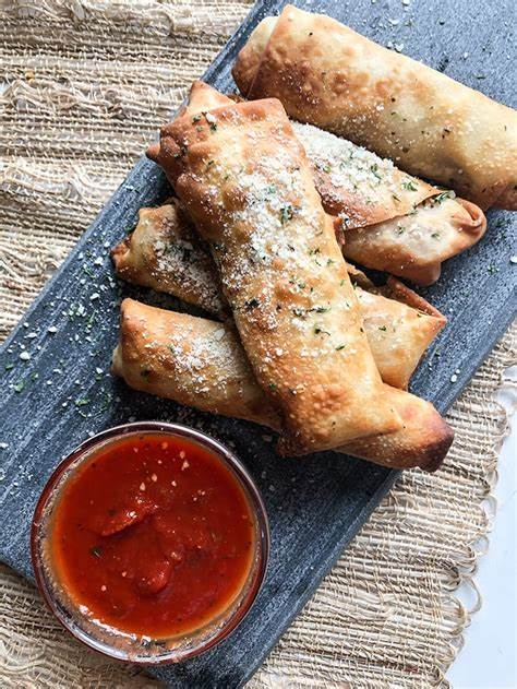 AIR FRYER LASAGNA EGG ROLLS